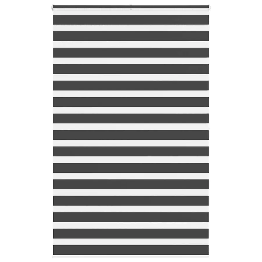 Store zèbre noir 145x200 cm largeur du tissu 140,9 cm polyester