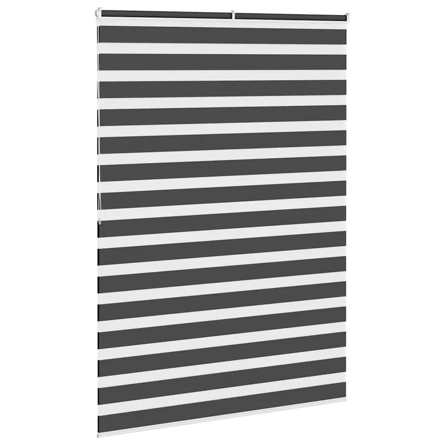 Store zèbre noir 155x200 cm largeur du tissu 150,9 cm polyester - 4