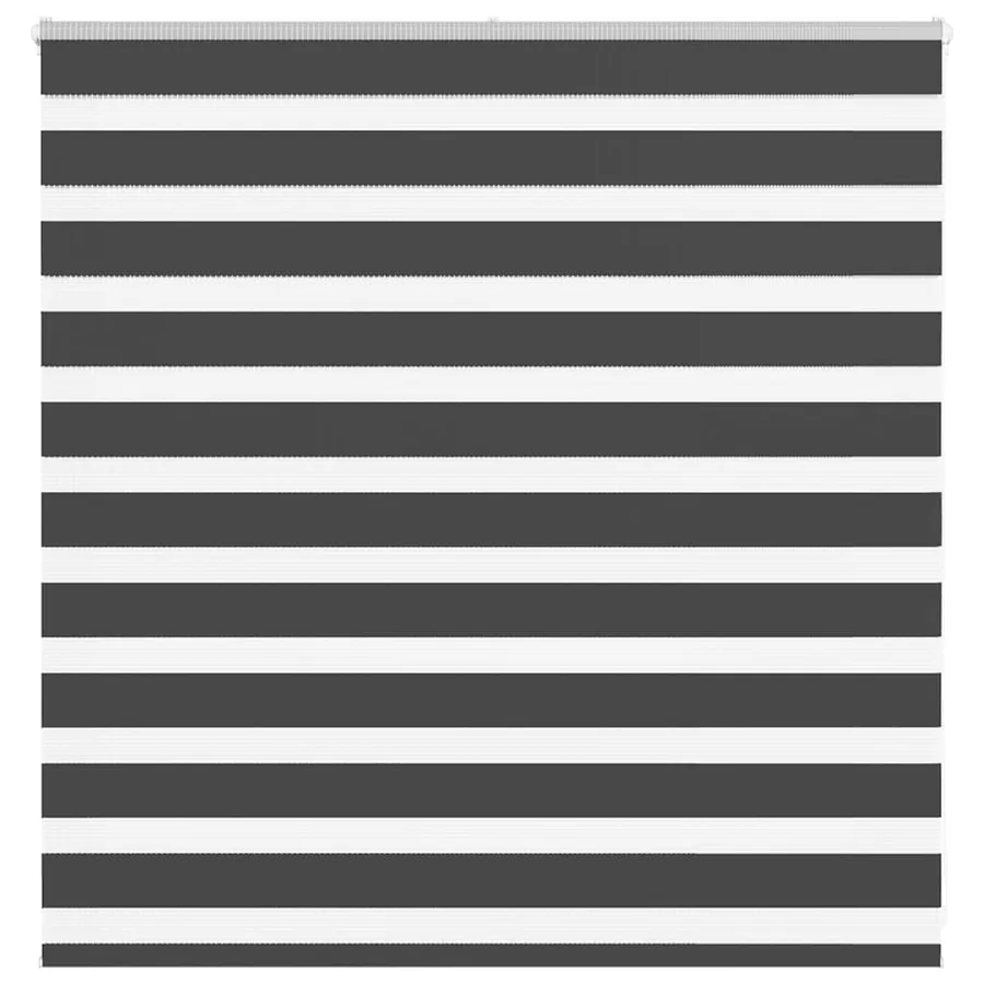 Store zèbre noir 145x100 cm largeur du tissu 140,9 cm polyester