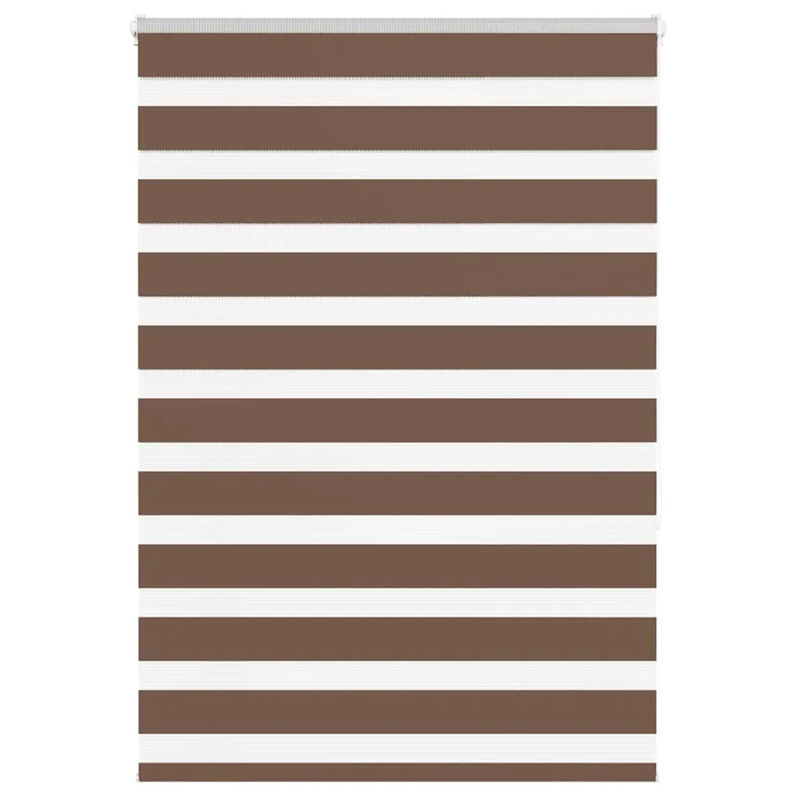 Store zèbre marron 115x150cm largeur du tissu 110,9cm polyester