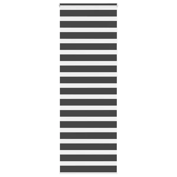 Store zèbre noir 90x230 cm largeur du tissu 85,9 cm polyester