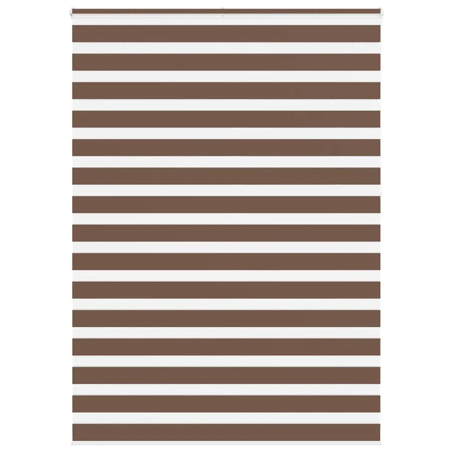 Store zèbre marron 165x230cm largeur du tissu 160,9cm polyester