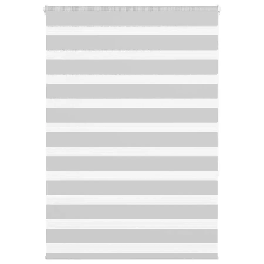 Store zèbre gris clair largeur du tissu 110,9 cm polyester