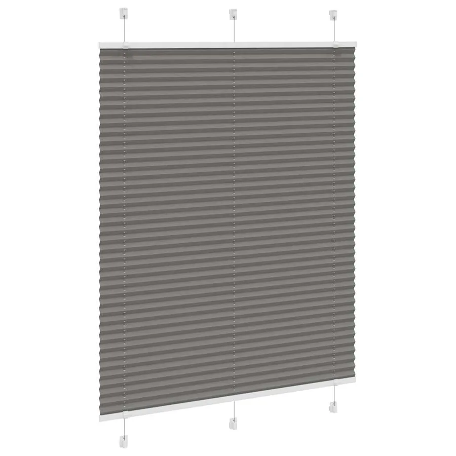 Store plissé anthracite 110x150 cm largeur du tissu 109,4 cm - 3