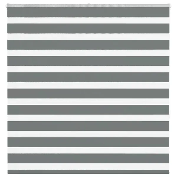 Store zèbre gris foncé largeur du tissu 145,9 cm polyester