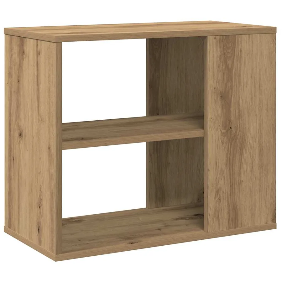 Armoire latérale chêne artisanal 60x30x50 cm bois d'ingénierie - 2