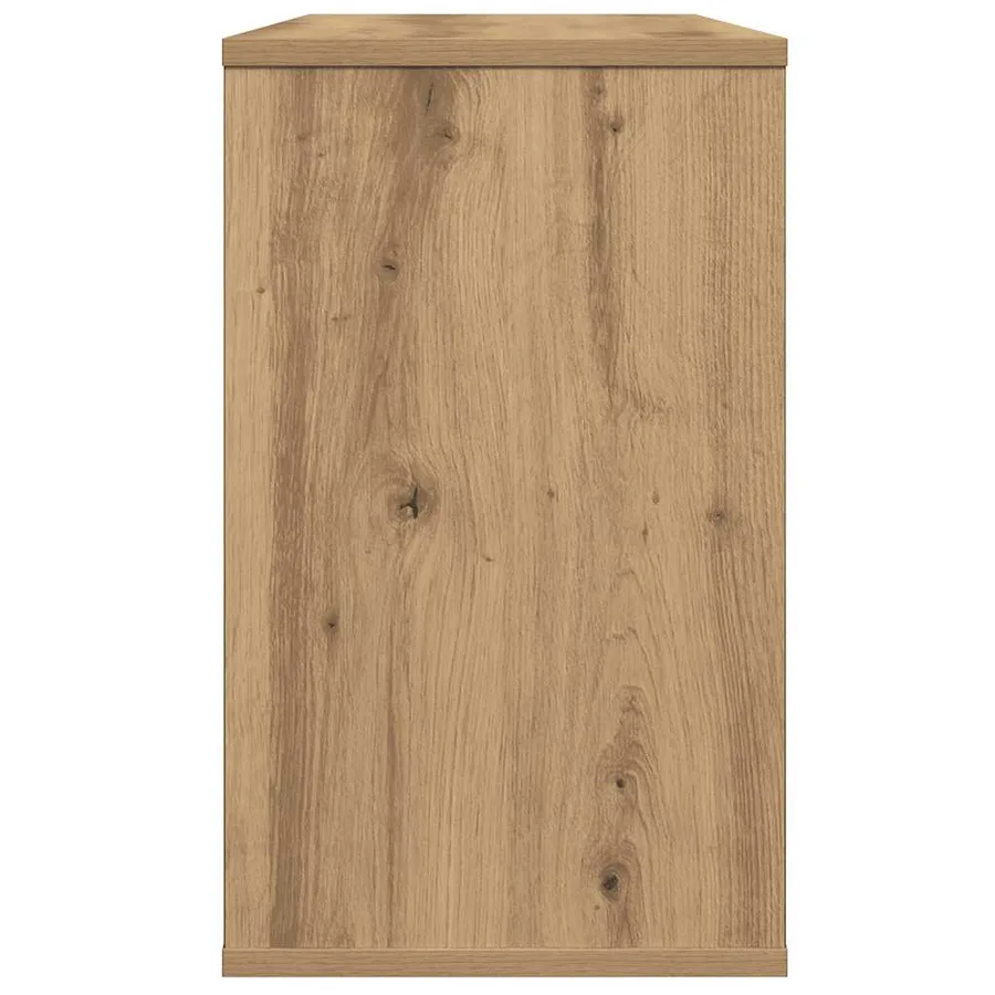 Armoire latérale chêne artisanal 60x30x50 cm bois d'ingénierie - 5