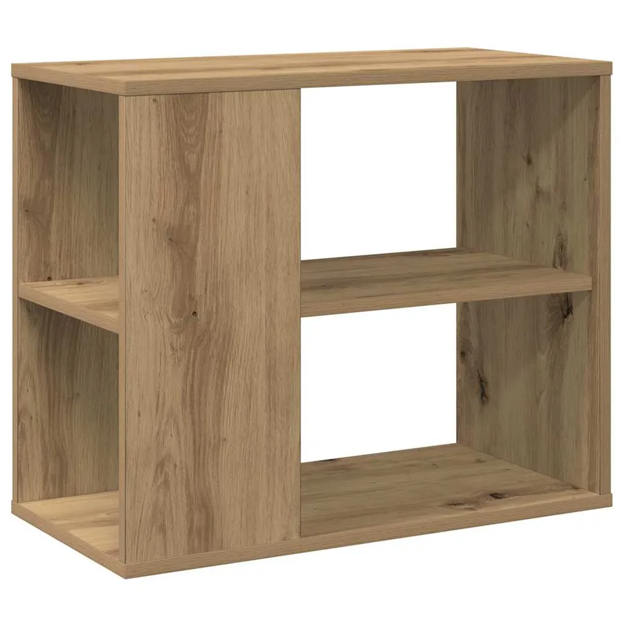 Armoire latérale chêne artisanal 60x30x50 cm bois d'ingénierie - 6