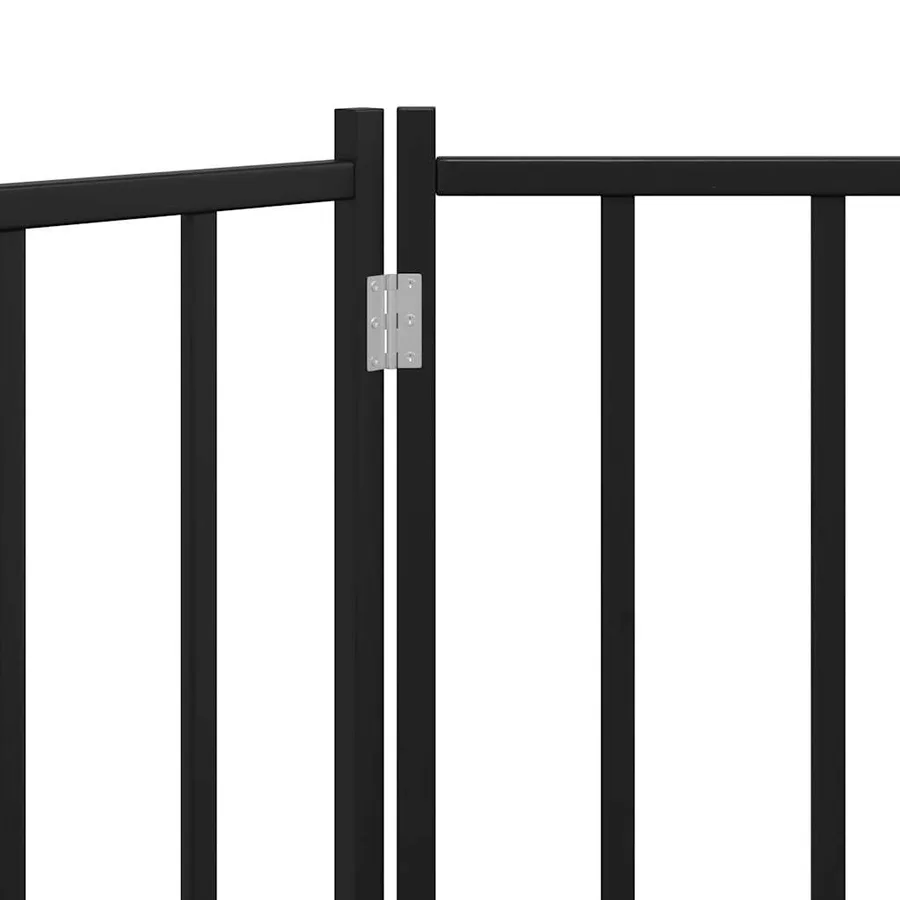 Barrière pour chien pliable 3 panneaux 150 cm bois sapin massif - 8