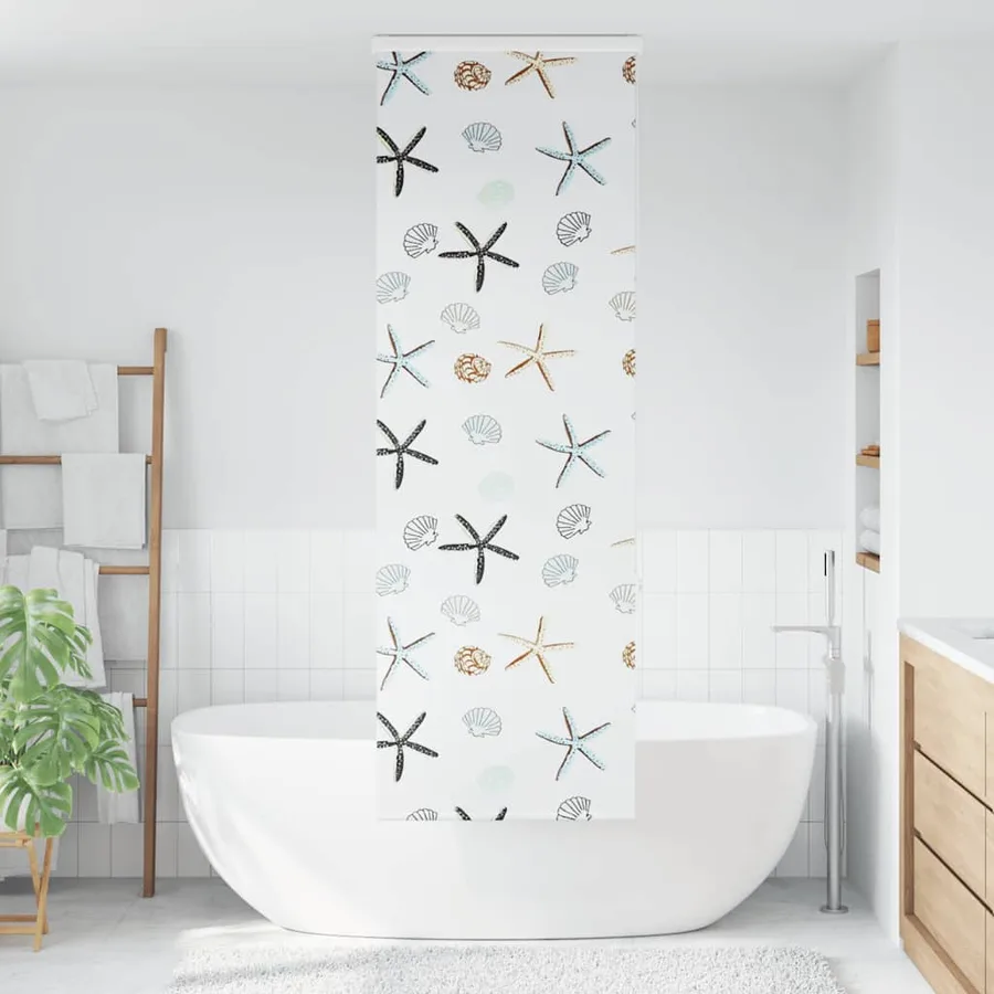 Store enrouleur de douche avec cassette largeur du tissu 76 cm - 2