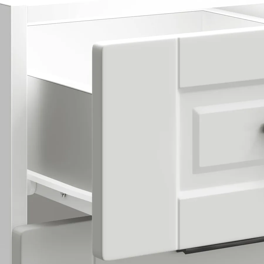 Armoire de cuisine Porto blanc bois d'ingénierie - 9