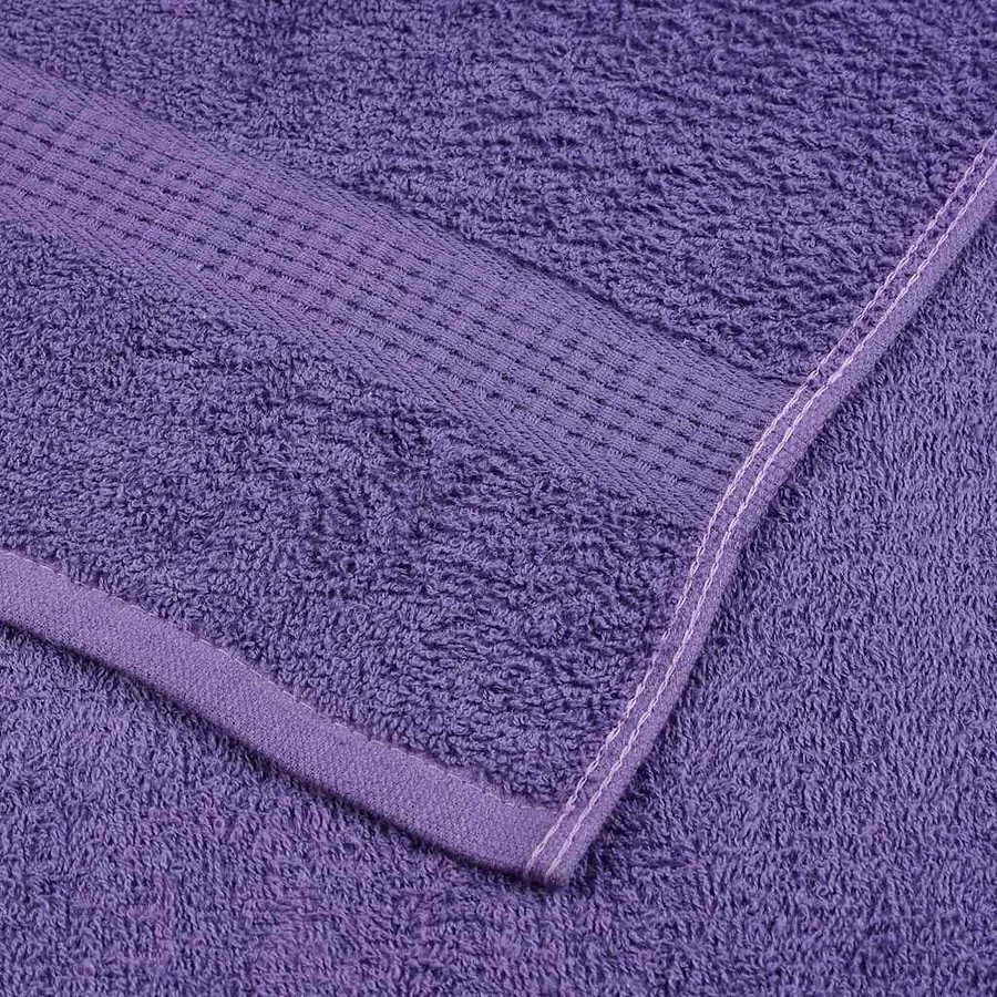 Serviettes de sauna FROGN 2 pcs violet 80x200 cm 360 g/m² - 6