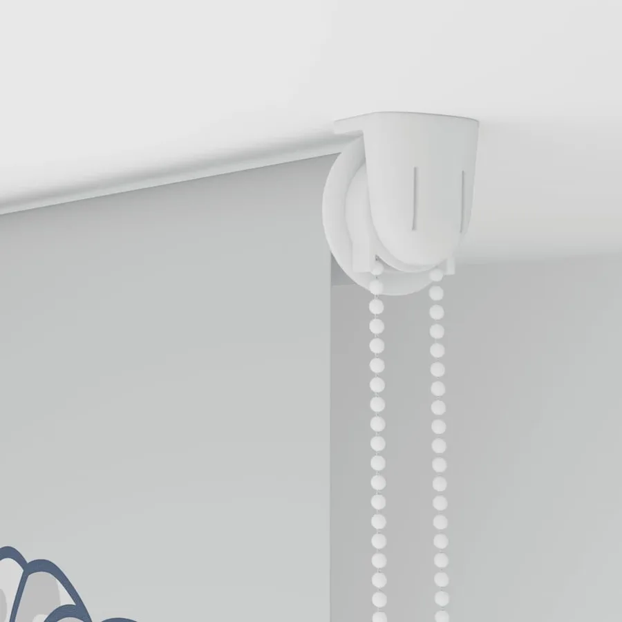 Store enrouleur de douche 90x240 cm largeur du tissu 86 cm - 10