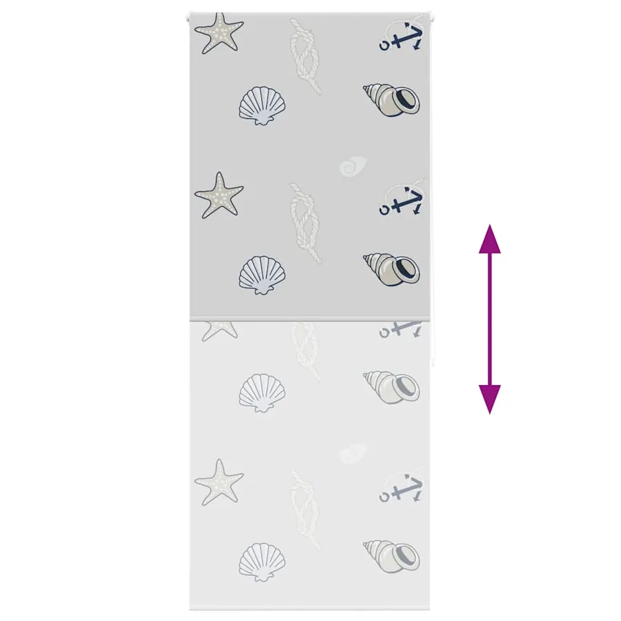 Store enrouleur de douche 90x240 cm largeur du tissu 86 cm - 5