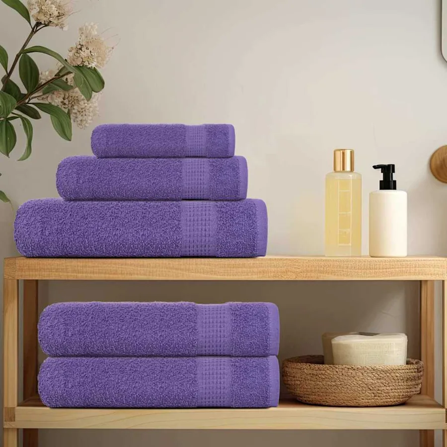 Ensemble de serviettes FROGN 12 pcs violet 360 g/m² - 3
