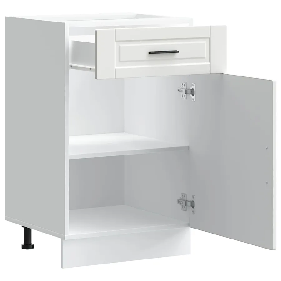 Armoire de cuisine Porto blanc bois d'ingénierie - 5