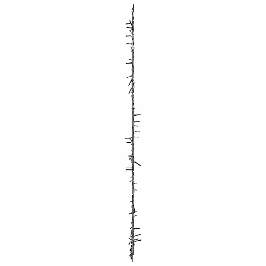 Lumières de Noël silhouette d'arbre de Noël 115 LED blanc chaud - 4