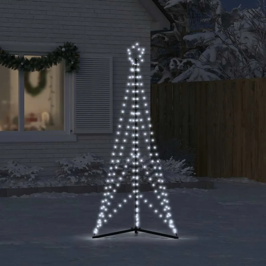 Sapin de Noël à LED 363 LED blanc froid 182 cm - 3