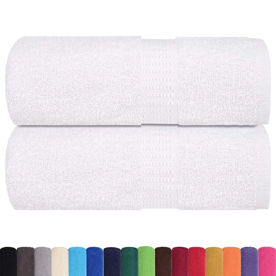 Gants de toilette FROGN 4 pcs blanc 15x21 cm 360 g/m² - 2