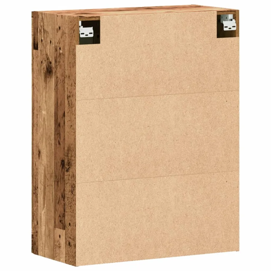 Armoire murale vieux bois 69,5x34x90 cm - 7