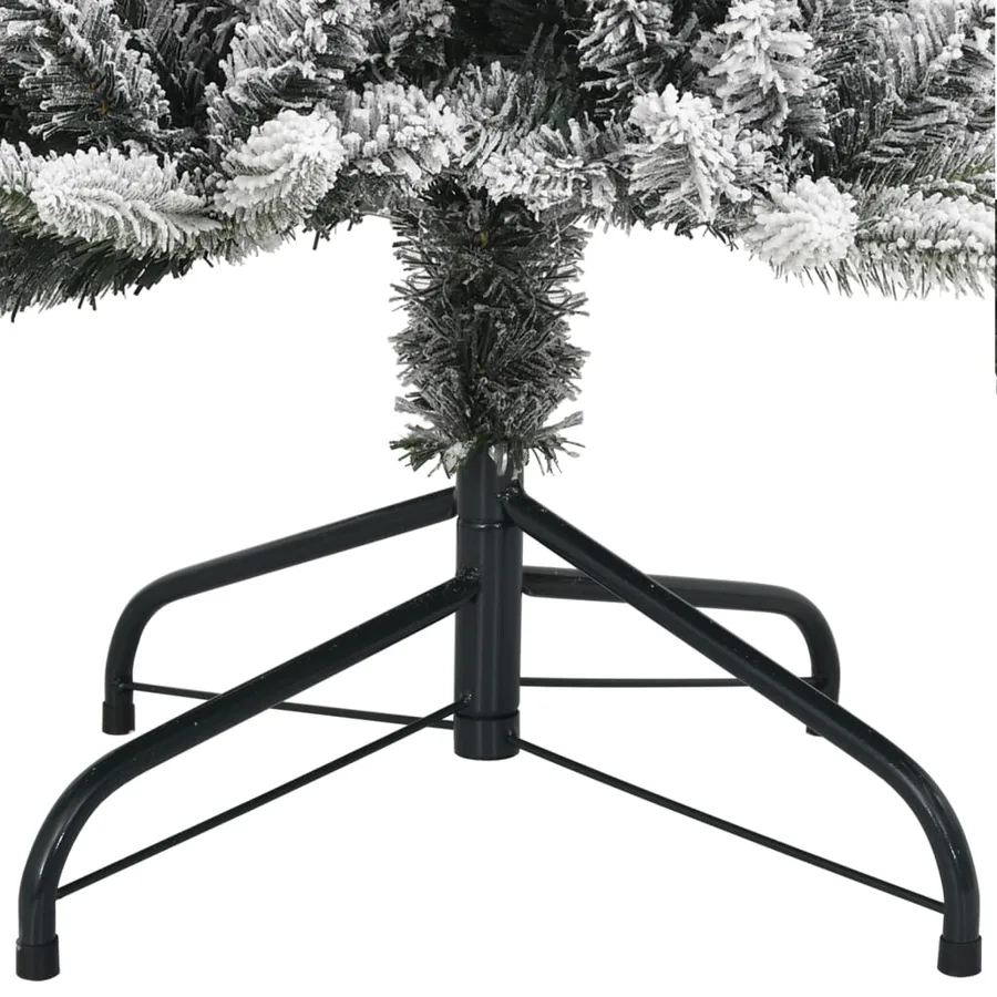 Sapin de Noël artificiel 300 LED et neige floquée 240 cm - 8