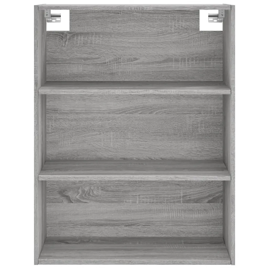 Buffet haut Sonoma gris 69,5x34x180 cm Bois d'ingénierie - 5