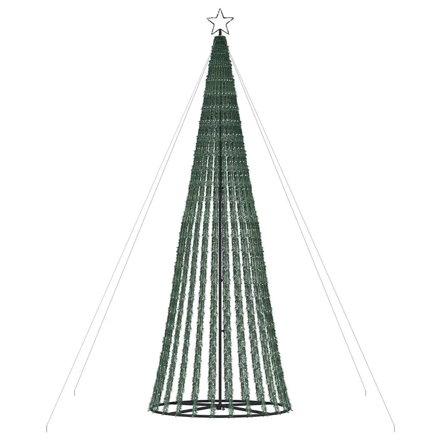 Sapin de Noël à LED 1028 LED blanc froid 403 cm - 6