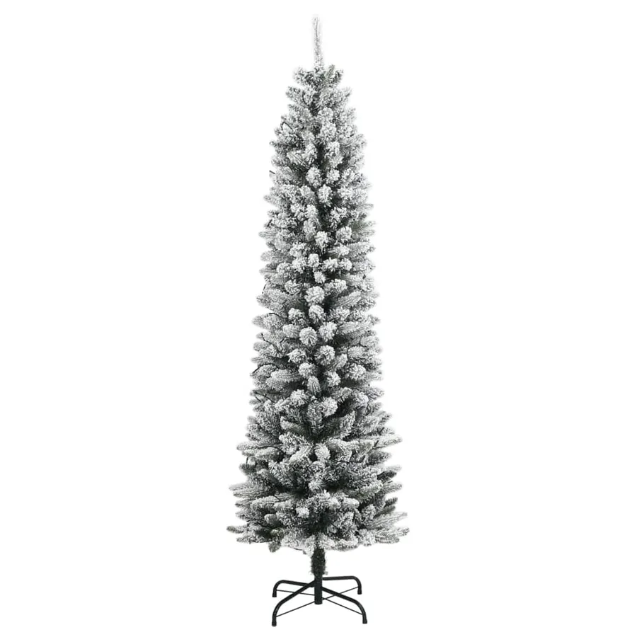 Sapin de Noël artificiel 300 LED et neige floquée 210 cm - 3