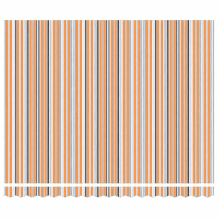 Auvent rétractable Multicolore 400 × 300 cm - 7