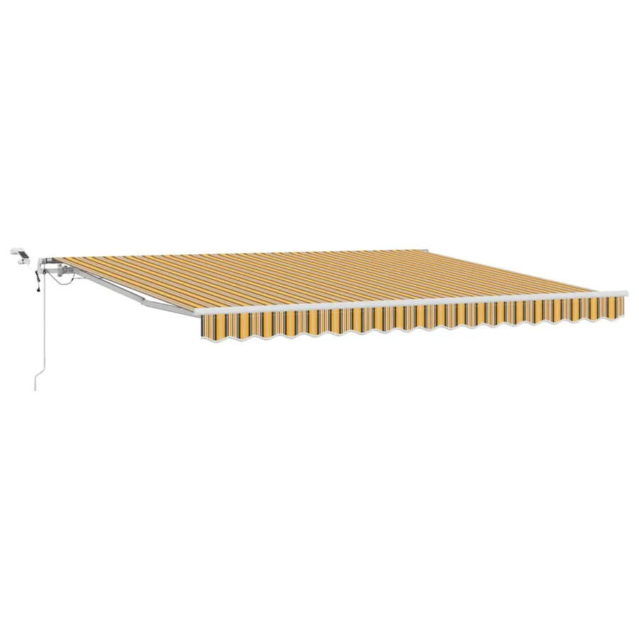 Auvent rétractable Multicolore 400 × 350 cm Polyester - 2