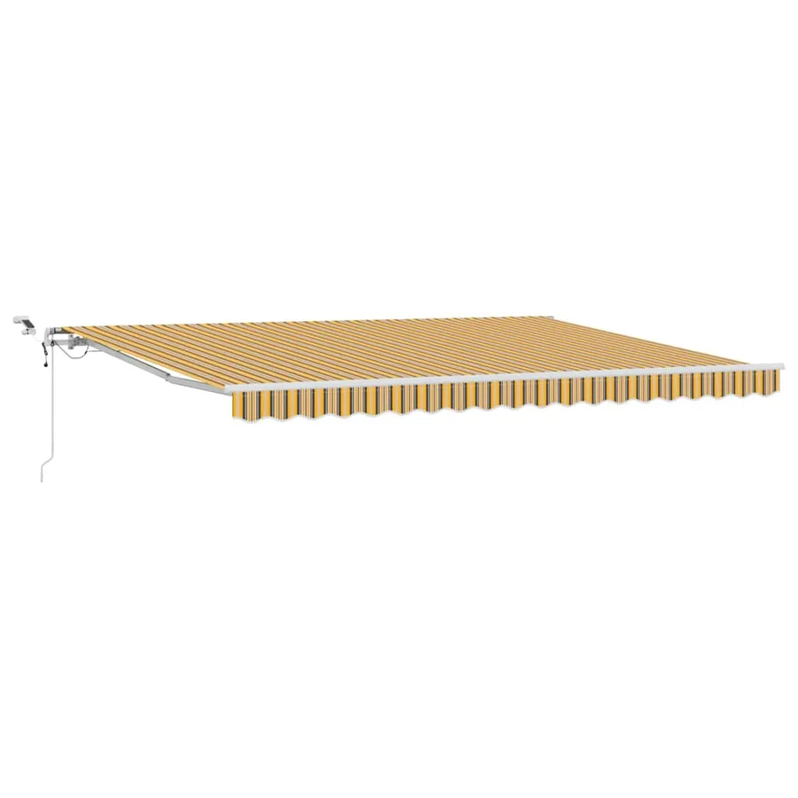 Auvent rétractable Multicolore 450 × 300 cm Polyester - 2