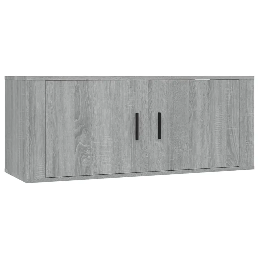 Ensemble de meubles TV 7 pcs Sonoma gris Bois d'ingénierie - 4