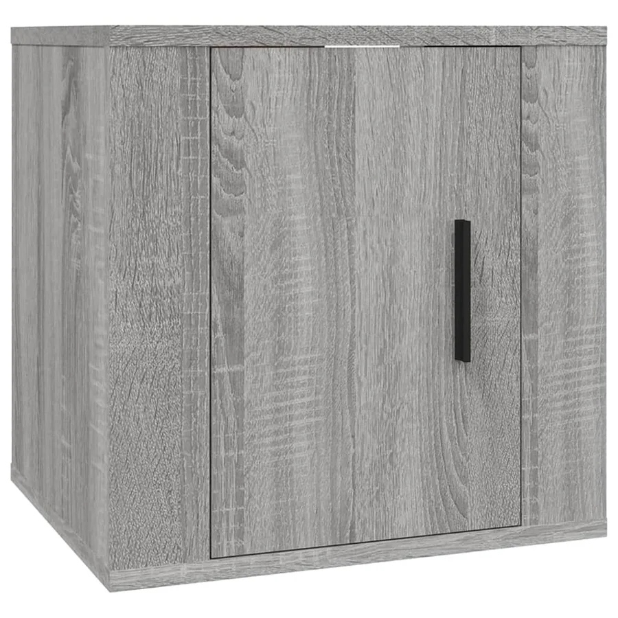 Ensemble de meubles TV 7 pcs Sonoma gris Bois d'ingénierie - 5