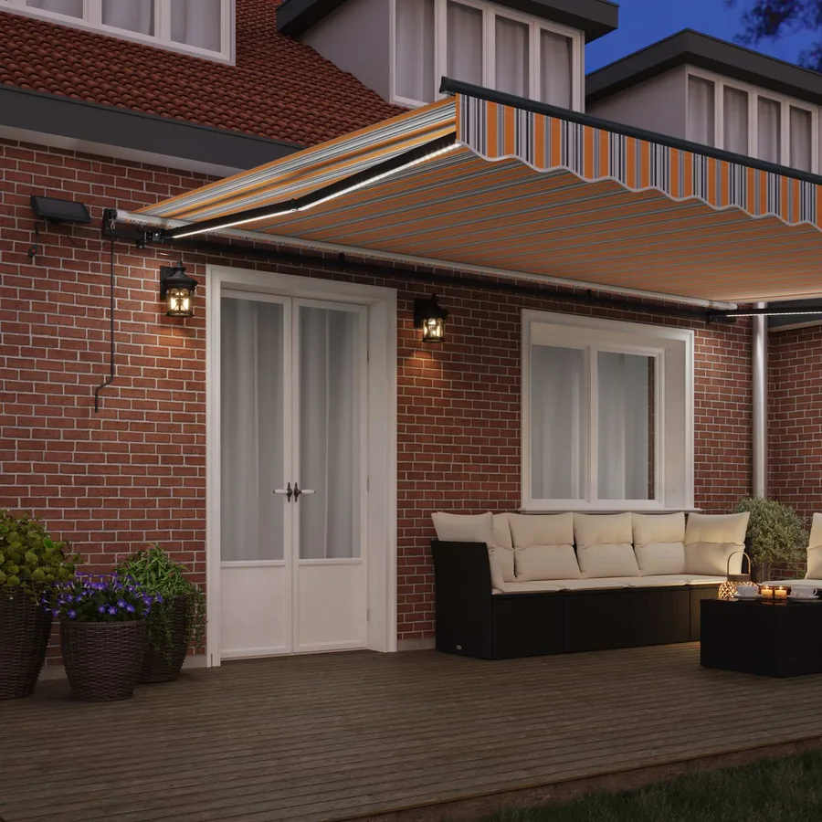 Auvent rétractable Multicolore 500 x 300 x 165 cm - 3