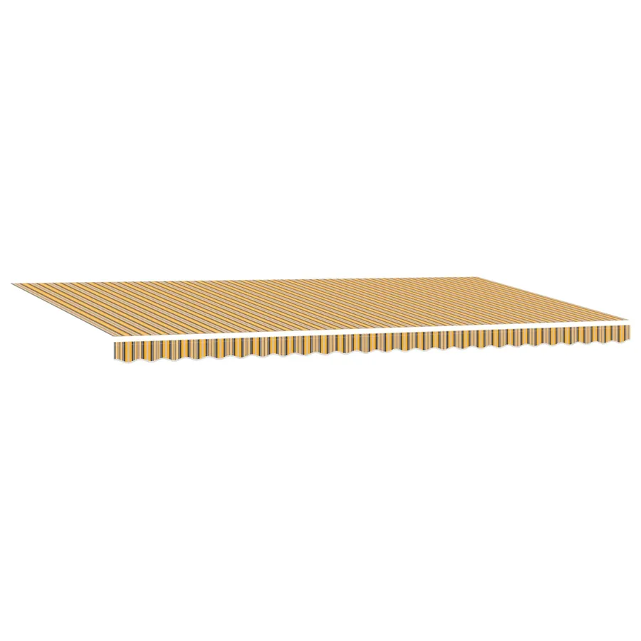Auvent rétractable Multicolore 600 × 300 cm - 4