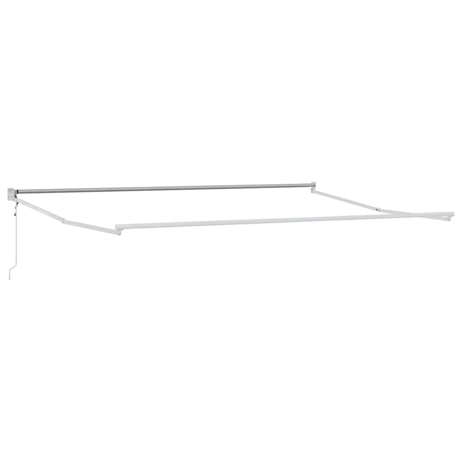 Auvent rétractable Multicolore 400 × 300 cm Polyester et métal - 5