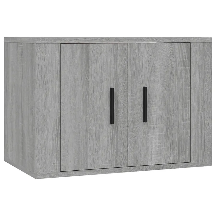 Ensemble de meubles TV 4 pcs Sonoma gris Bois d'ingénierie - 4