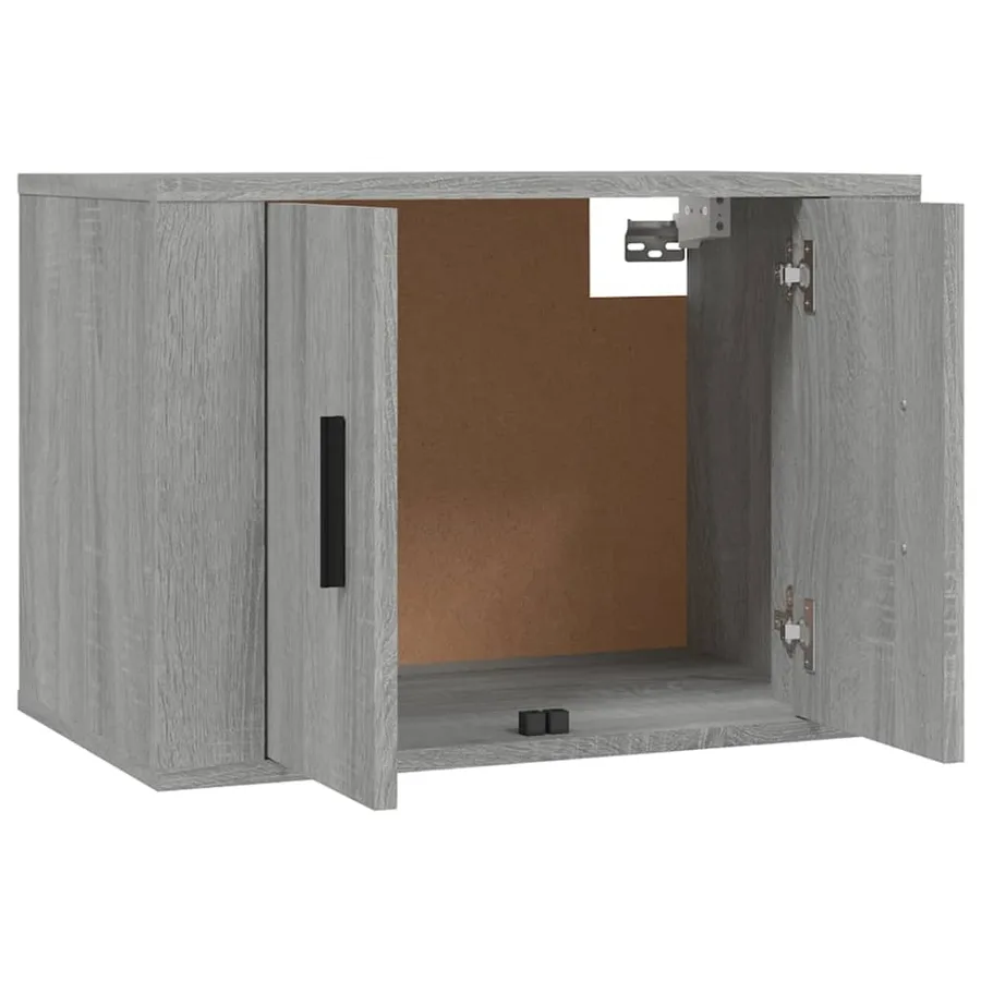 Ensemble de meubles TV 4 pcs Sonoma gris Bois d'ingénierie - 5