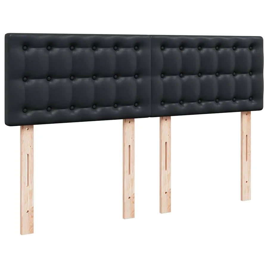 Lit ottoman avec matelas & LED Noir 140x200cm similicuir - 13