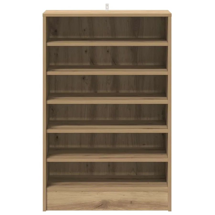 Tables de chevet 2 pcs chêne artisanal bois d'ingénierie - 6