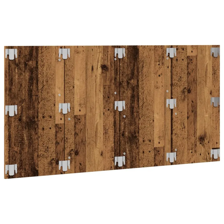 Tête de lit vieux bois 160x1,5x80 cm bois d'ingénierie - 4