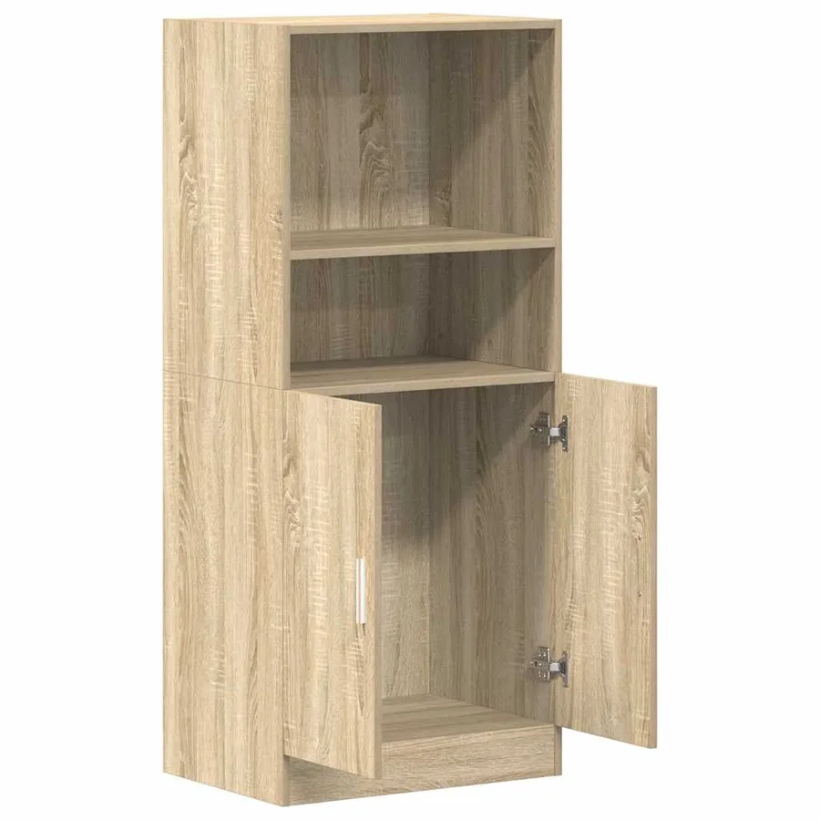 Armoire de cuisine chêne sonoma 57x41,5x131,5cm bois ingénierie - 5
