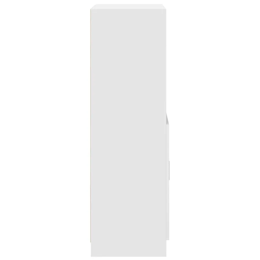 Armoire de cuisine blanc 57x41,5x131,5 cm bois d'ingénierie - 6