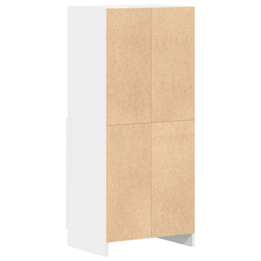 Armoire de cuisine blanc 57x41,5x131,5 cm bois d'ingénierie - 7