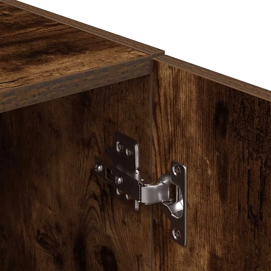 Ensemble d'armoires de cuisine 3 pcs chêne fumé - 10