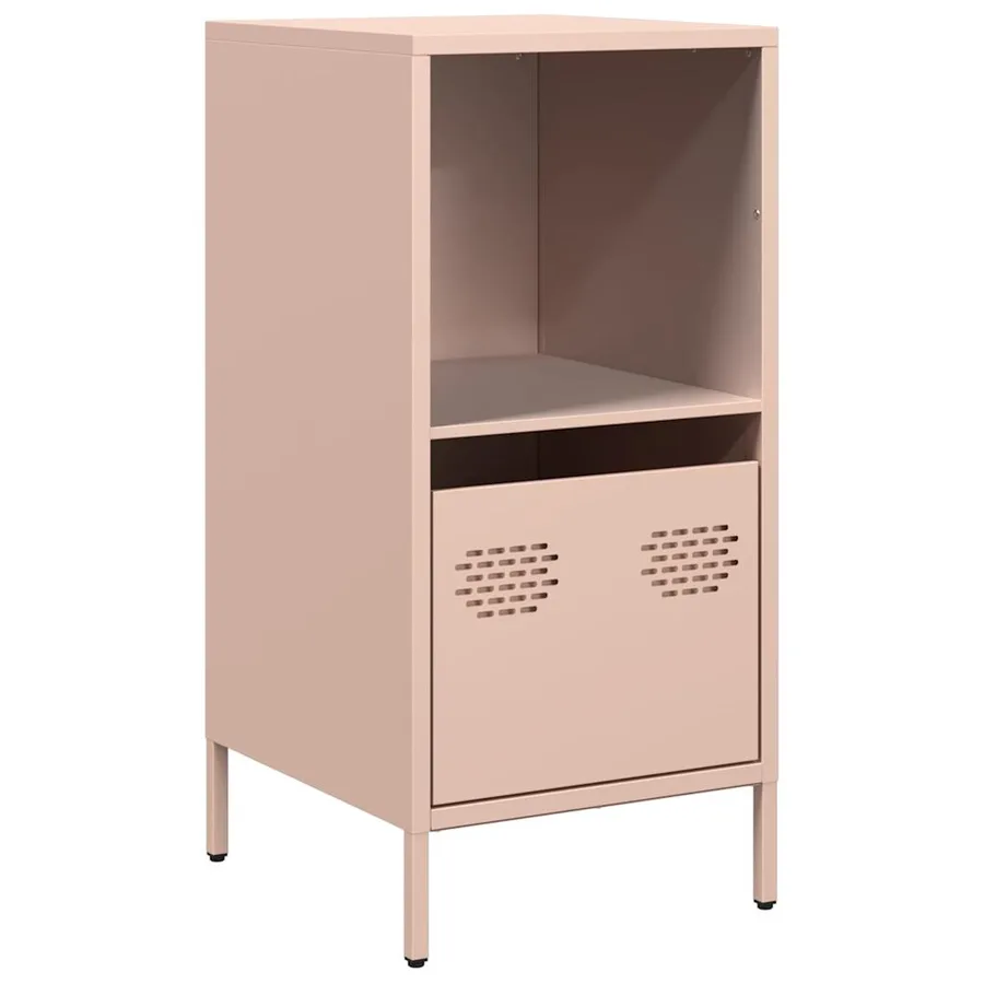 Buffet rose 35x39x73,5 cm acier laminé à froid - 2