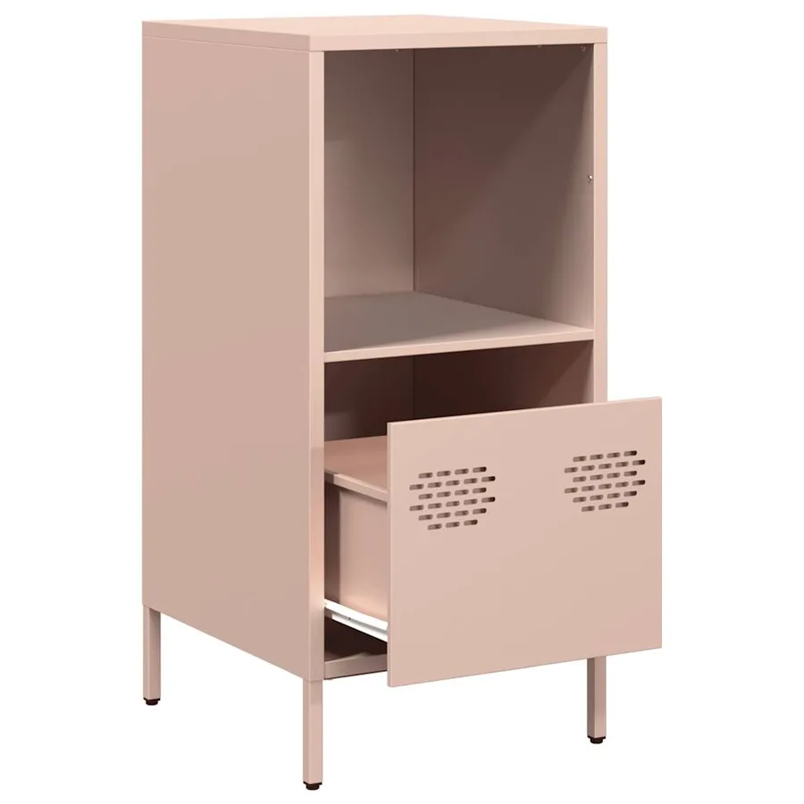 Buffet rose 35x39x73,5 cm acier laminé à froid - 5