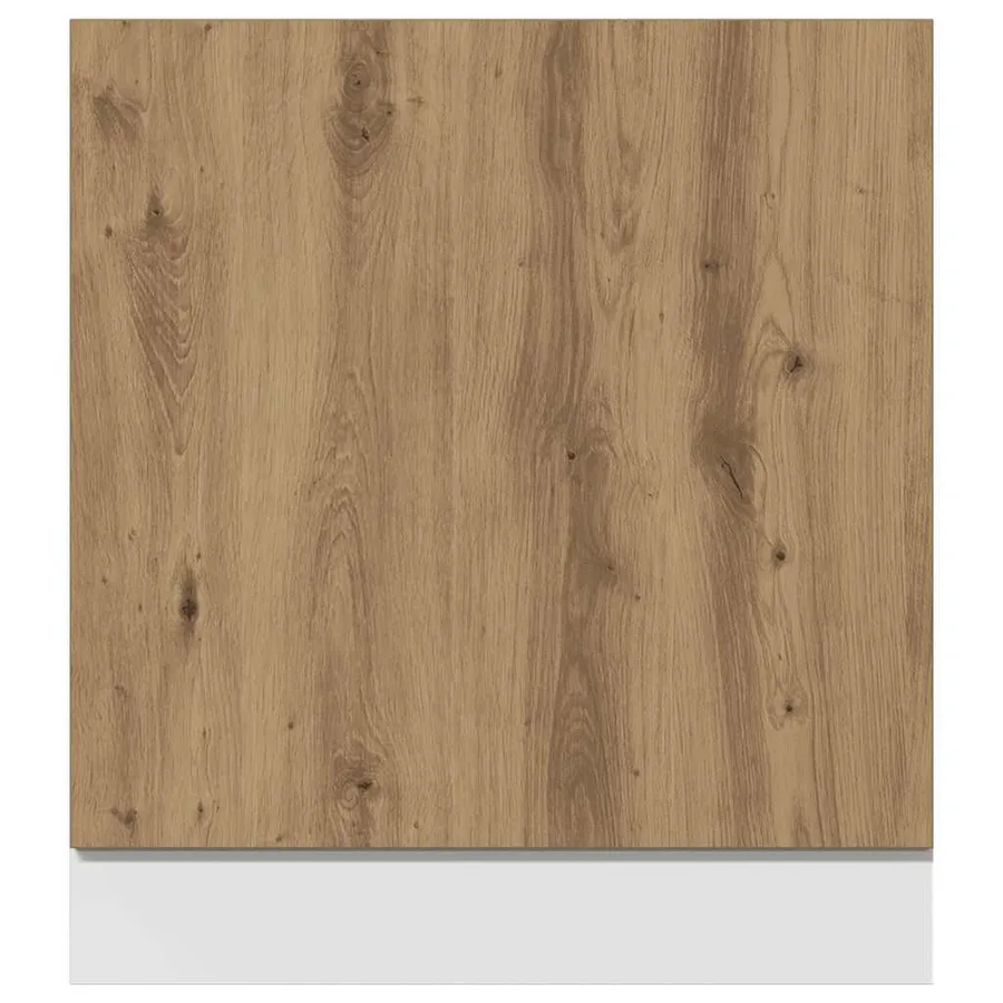 Panneau de lave-vaisselle "Lyon" Chêne artisanal 60 x 1,5 x 67 cm Bois d'ingénierie - 3