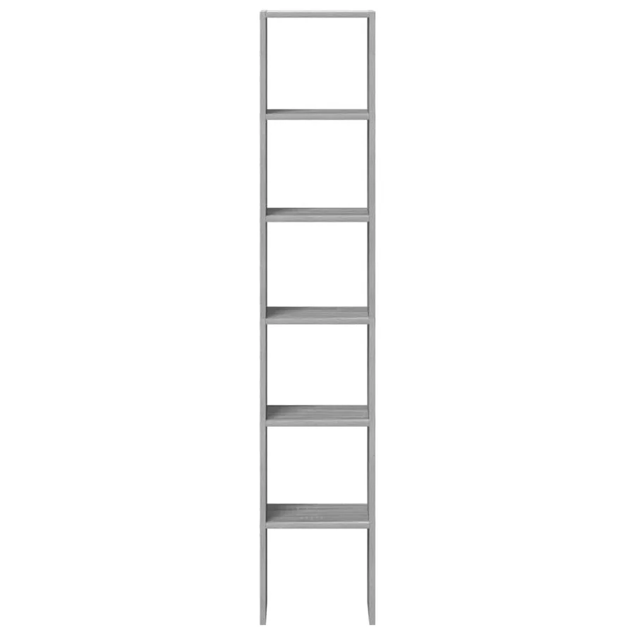Bibliothèques 2 pcs empilable sonoma gris bois d'ingénierie - 4