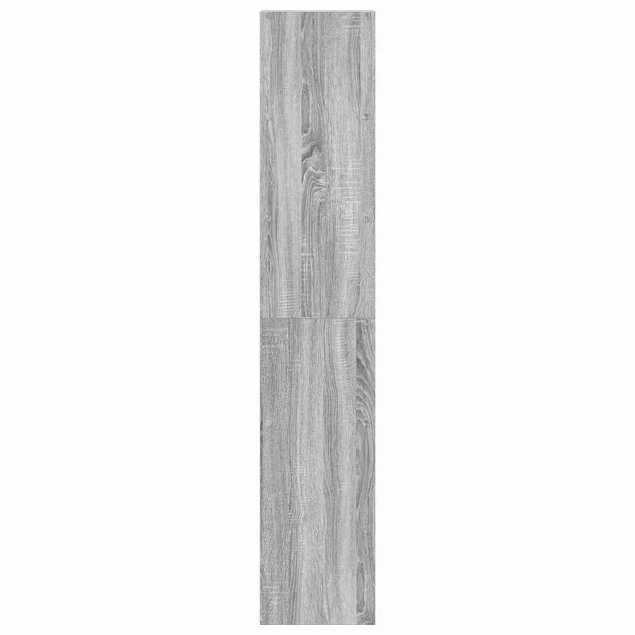 Bibliothèques 2 pcs empilable sonoma gris bois d'ingénierie - 5